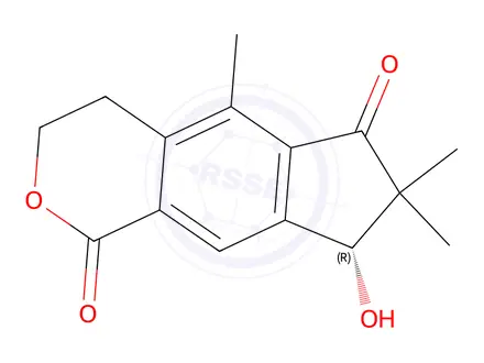 Chemical structure of Pterolactone A