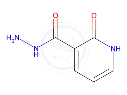 Chemical structure of 2-Oxo-1,2-dihydropyridine-3-carbohydrazide