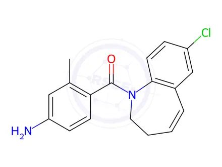 Chemical structure of Tolvaptan Impurity 154