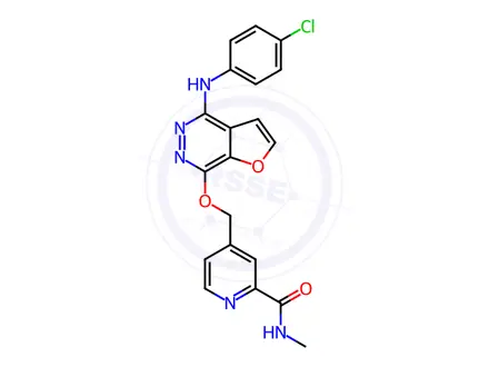 Chemical structure of Telatinib