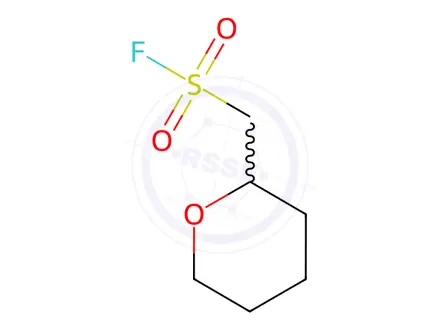 Chemical structure of (oxan-2-yl)methanesulfonyl fluoride