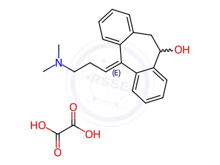 Chemical structure of Amitriptyline EP Impurity F (Oxalate Salt)