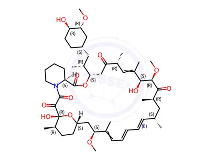 Chemical structure of 28-epi-Rapamycin