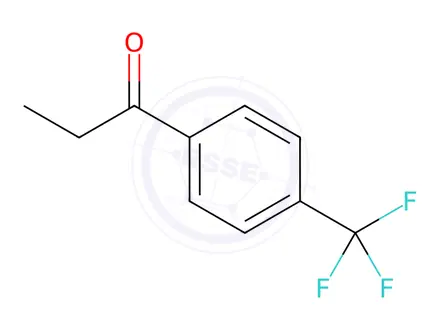 Chemical structure of 4`-(Trifluoromethyl)propiophenone