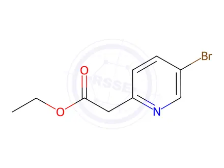 Chemical structure of Ethyl 2-(5-Bromopyridin-2-yl)acetate