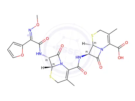 Chemical structure of Cefuroxime Impurity 21