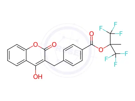 Chemical structure of Tecarfarin