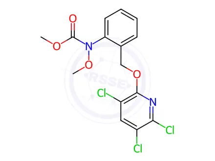 Chemical structure of Triclopyricarbe
