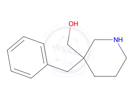 Chemical structure of (3-benzylpiperidin-3-yl)methanol