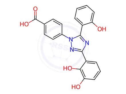 Chemical structure of Deferasirox Related Compound