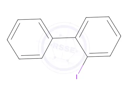 Chemical structure of Biphenyl, 2-iodo- (6CI,7CI,8CI)