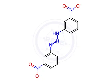 Chemical structure of 3-Nitro-N-[(3-nitrophenyl)diazenyl]aniline