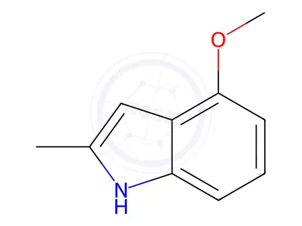 Chemical structure of 4-Methoxy-2-methy-1H-indole