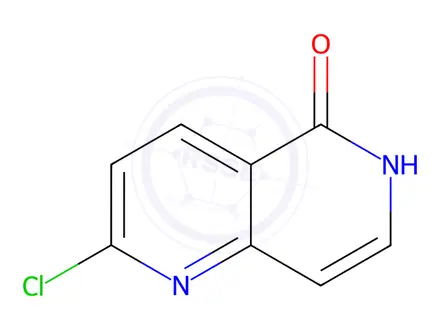 Chemical structure of 2-Chloro-1,6-naphthyridin-5(6H)-one