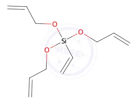 Chemical structure of Tri(isopropenyloxy)vinylsilane