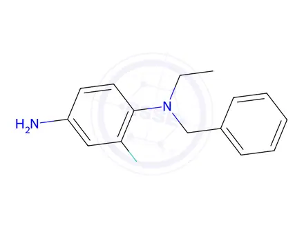 Chemical structure of N-1-Benzyl-N-1-ethyl-2-fluoro-1,4-benzenediamine