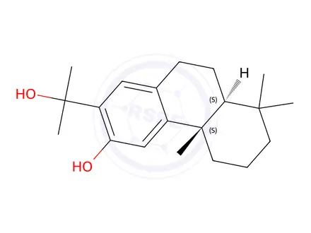 Chemical structure of 15-Hydroxyferruginol