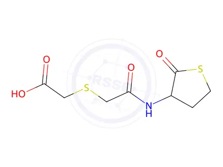 Chemical structure of Erdosteine