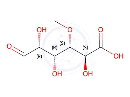 Chemical structure of Sodium Glucuronic Acid Impurity 50