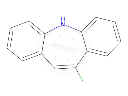 Chemical structure of 10-Chloro-5H-dibenzo[b,f]azepine