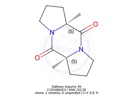 Chemical structure of Dalilesen Impurity 49
