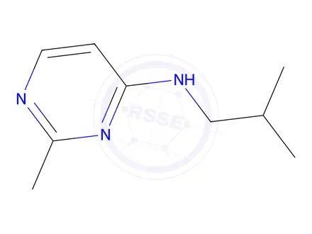 Chemical structure of N-isobutyl-2-MethylpyriMidin-4-aMine
