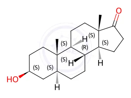 Chemical structure of Epiandrosterone