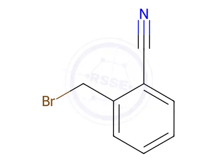 Chemical structure of 2-(Bromomethyl)benzonitrile
