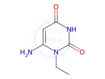 Chemical structure of Uracil Impurity 128