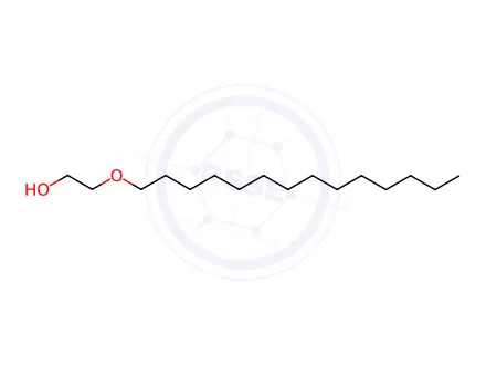 Chemical structure of Alkyl(C-14) polyethoxylates (ethoxy-7)