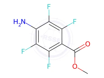 Chemical structure of Methyl 4-Amino-2,3,5,6-tetrafluorobenzoate