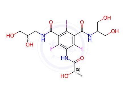 Chemical structure of Iopamidol EP Impurity G