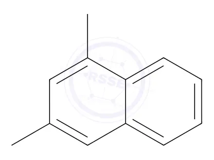 Chemical structure of 1,3-dimethylnaphthalene
