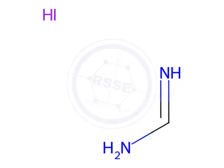 Chemical structure of Formamidinium iodide