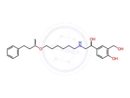 Chemical structure of Salmeterol EP Impurity E (Salmeterol USP Related Compound B)