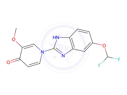 Chemical structure of Pantoprazole Impurity 70