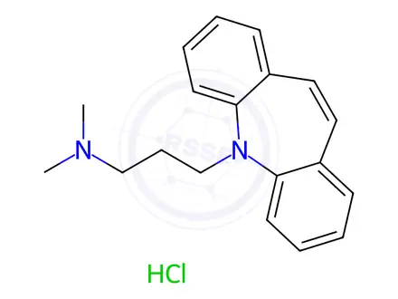 Chemical structure of Imipramine Hydrochloride EP Impurity B