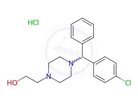 Chemical structure of Cetirizine EP Impurity G Monohydrochloride