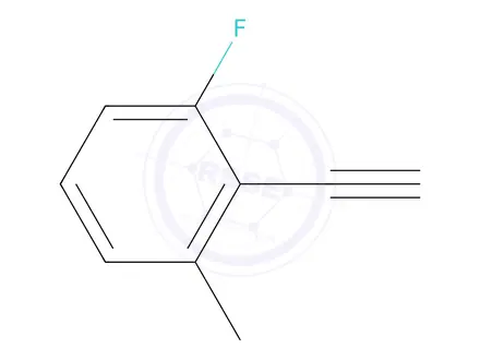 Chemical structure of 2-Ethynyl-1-fluoro-3-methylbenzene