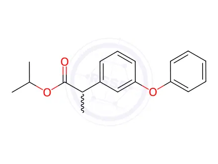 Chemical structure of Fenoprofen Isopropyl Ester