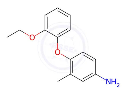 Chemical structure of 4-(2-Ethoxyphenoxy)-3-methylaniline
