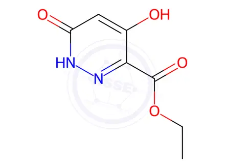 Chemical structure of Ethyl 4-hydroxy-6-oxo-1,6-dihydropyridazine-3-carboxylate