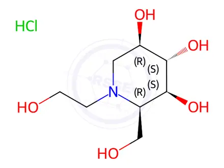 Chemical structure of Miglitol Impurity 35