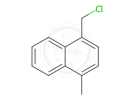 Chemical structure of 1-(chloromethyl)-4-methylnaphthalene