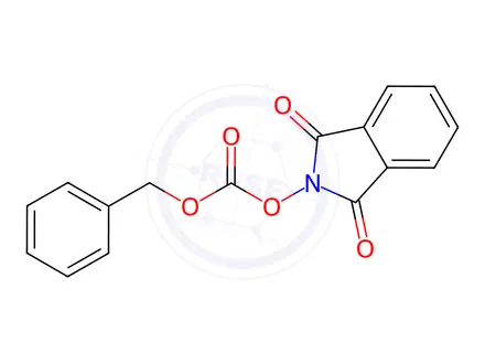 Chemical structure of Benzyl (1,3-dioxoisoindolin-2-yl) carbonate