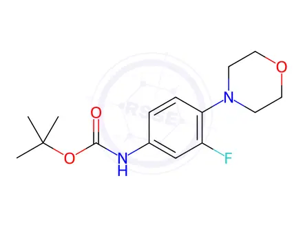 Chemical structure of Linezolid Impurity 236