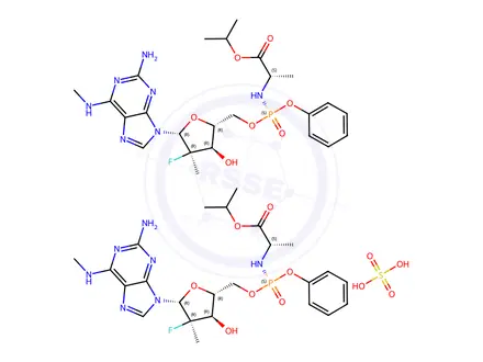 Chemical structure of AT-527