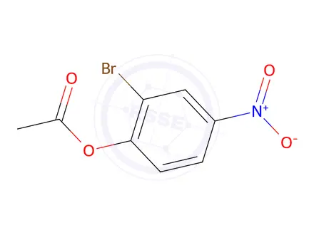 Chemical structure of 2-Bromo-4-nitrophenyl acetate