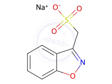 Chemical structure of Zonisamide USP Related Compound A(Sodium salt)