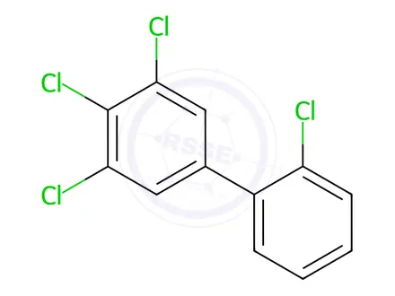 Chemical structure of 2',3,4,5-Tetrachlorobiphenyl
